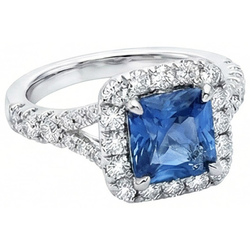 Echter Diamant Ring 14 Karat