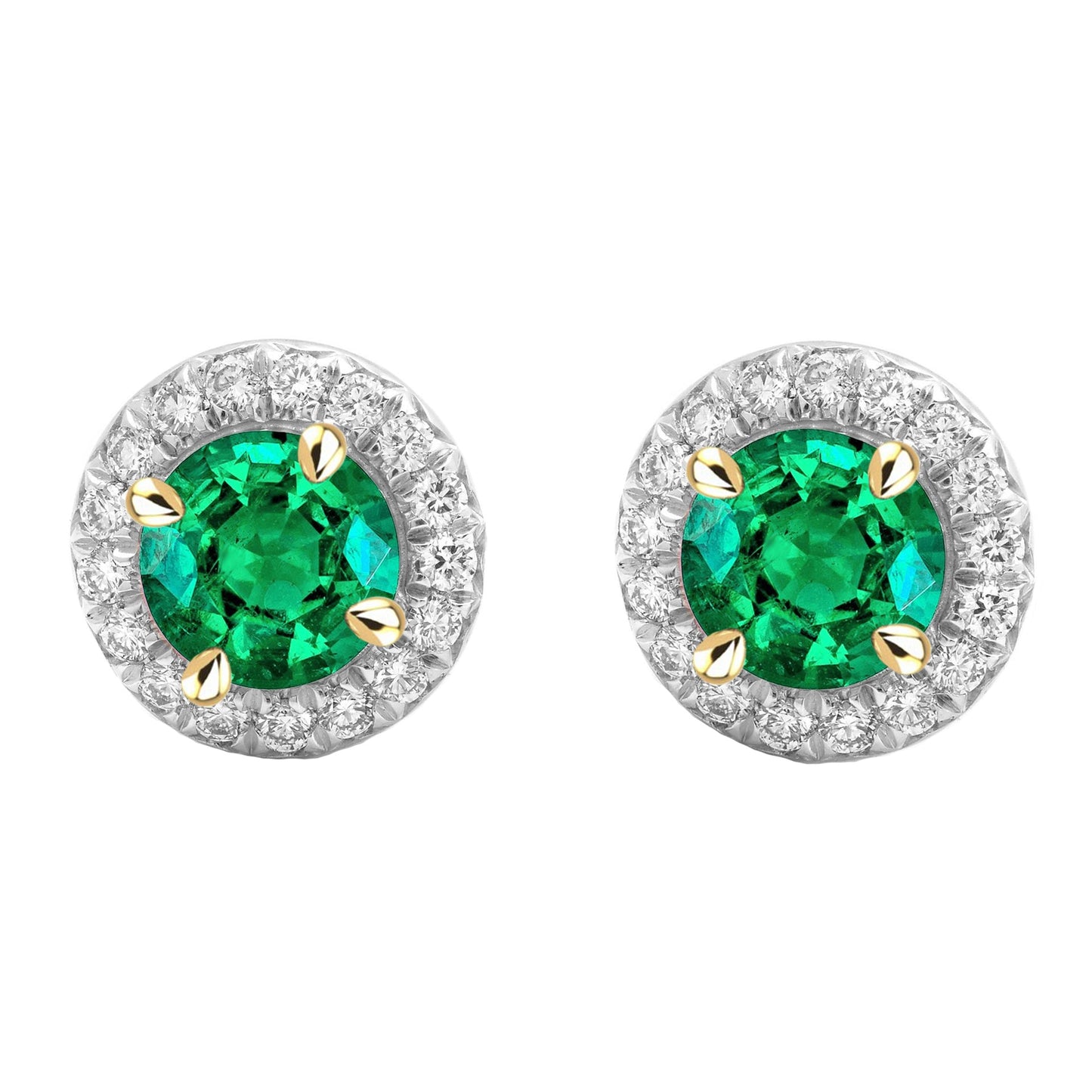 Brillanter Gemstone Earring 2 Karat – Hauptansicht