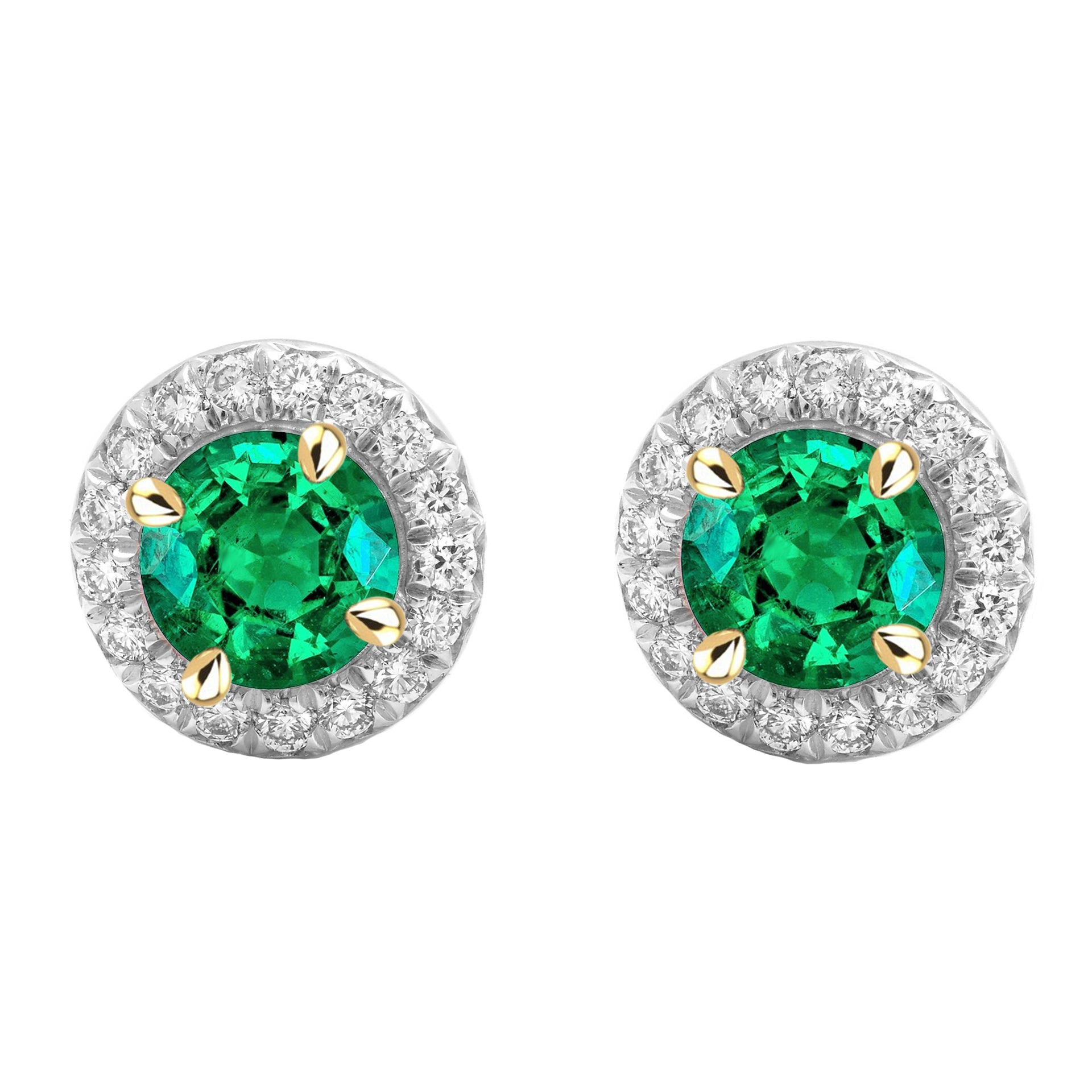 Brillanter Gemstone Earring 2 Karat – Hauptansicht
