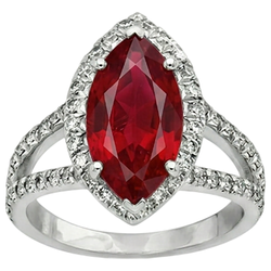 Echter Rubin Ring 5.55 Karat