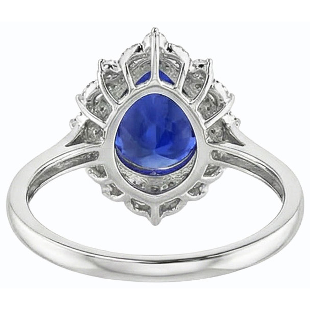 echter round diamant 3.50Karat ring Detailansicht