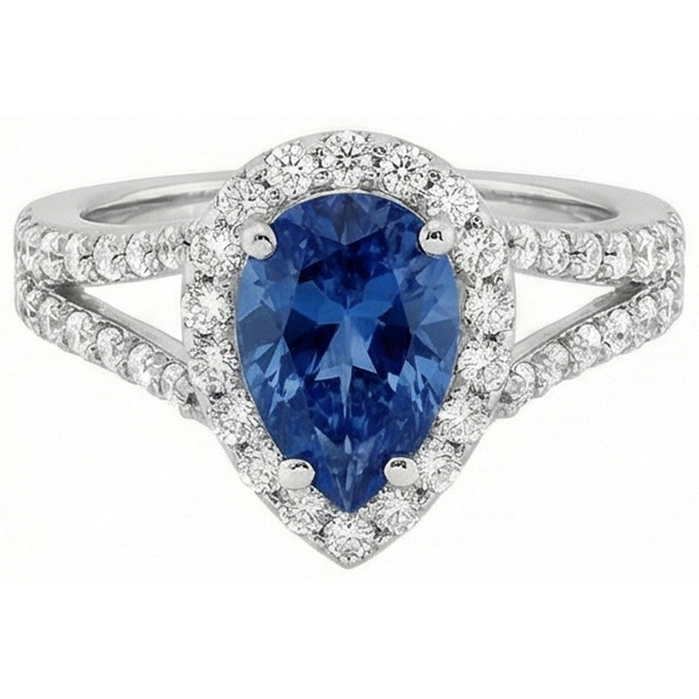 echter round diamant 4Karat ring Detailansicht
