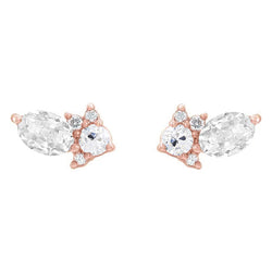 14 Karat Roségold Brillant Ohrringe – 1,50-Karat
