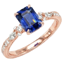 Echter Diamant Ring 4 Karat