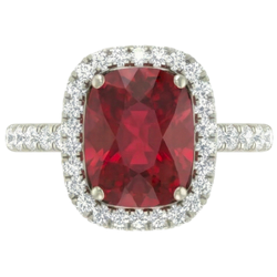 Echter Rubin Ring 10.75 Karat