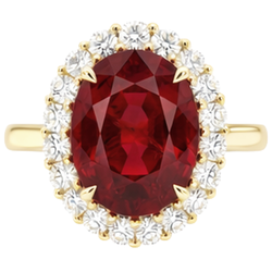 Echter Rubin Ring 5.35 Karat