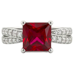 Echter Rubin Ring 4.10 Karat