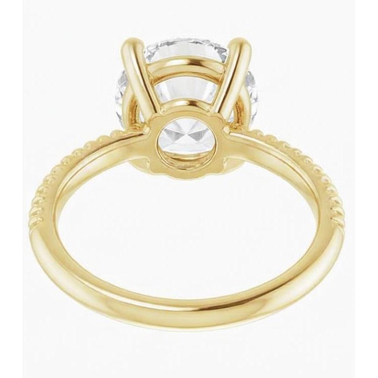 Brillanter Einzelstein-Ring 2,50 Karat – Draufsicht