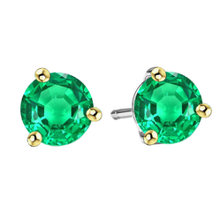 GIA-Zertifiziert Gemstone Earring – Kolumbianischer Smaragd 4