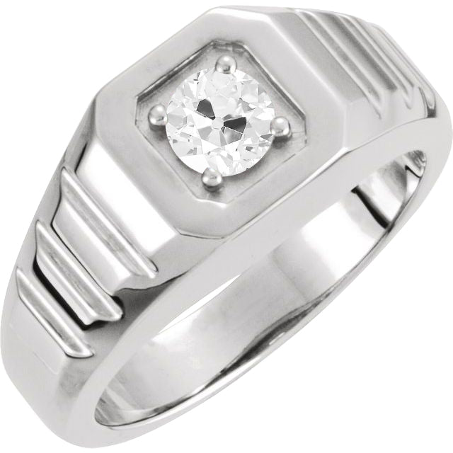 Edler Edler Diamant Solitär-Ring 2 Karat – Hauptansicht
