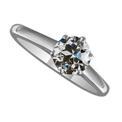 Edler Diamant Solitär-Ring 2 Karat G/VS1 – 14 Karat Weißgold