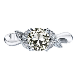 Feiner 3-Karat Edler Diamant Verlobungsring