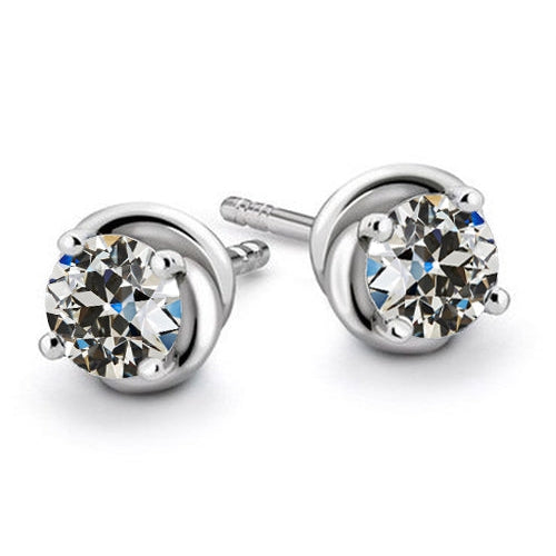 Authentischer Brillant Ohrstecker – Hauptansicht