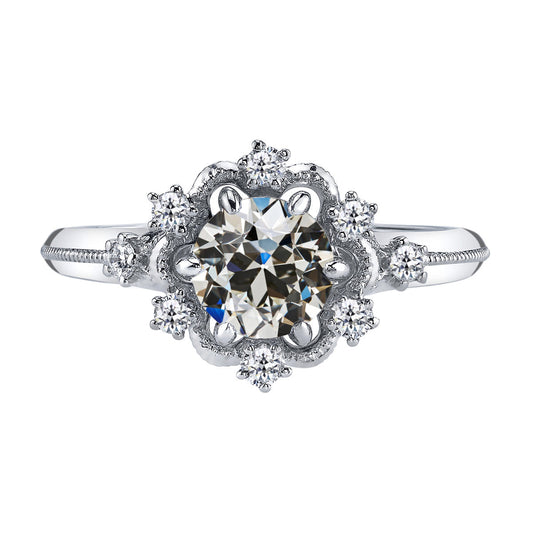 Echter Diamant Verlobungsring – Hauptansicht