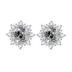 Handgefertigter Diamant Ohrringe 3,50 Karat – HarryChadEnt