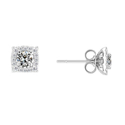 Maßgefertigter Ohrringe – Diamant 1 Karat | HarryChadEnt