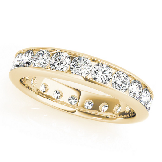Maßgefertigter Diamant Eternity Band 3,8 Karat – Hauptansicht