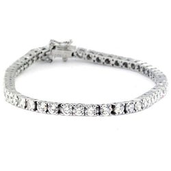 Handgefertigter Edler Diamant Tennis-Armband 6,60 Karat – 10K