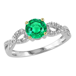 Handgefertigter Smaragd Edelstein-Ring 1 Karat – HarryChadEnt