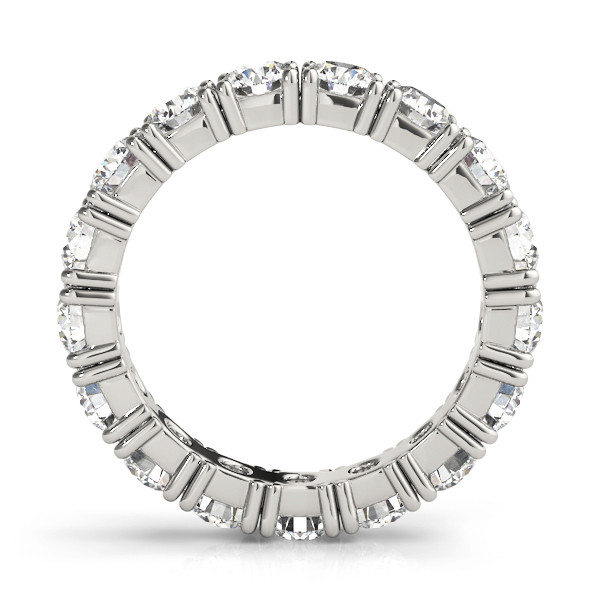 Premium Brillant Eternity Band 2,55 Karat – Frontansicht