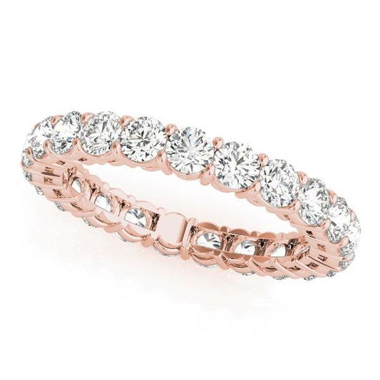 Brillant Eternity Band 4,5-Karat 14K Roségold – Hauptansicht