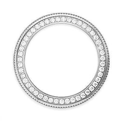 Runde, individuell angefertigte Diamantlünette mit 2,5 Karat passend für Rolex Datejust-Uhr