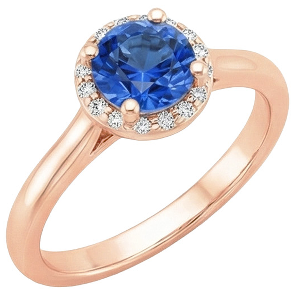 echter round diamant 2.50Karat ring Seitenansicht