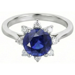 Echter Diamant Ring 3 Karat
