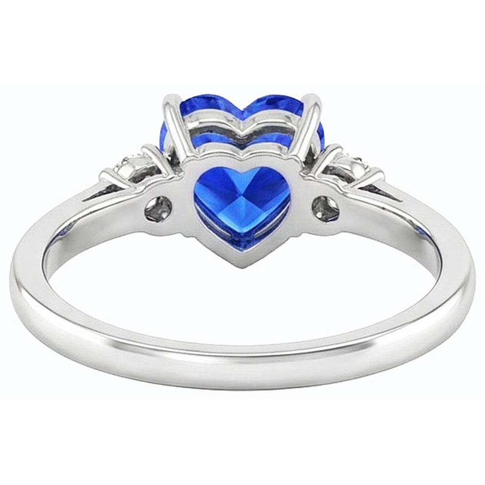 echter round diamant 1.75Karat ring Band Detail