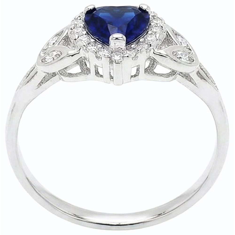 echter round diamant 1.50Karat ring Draufsicht