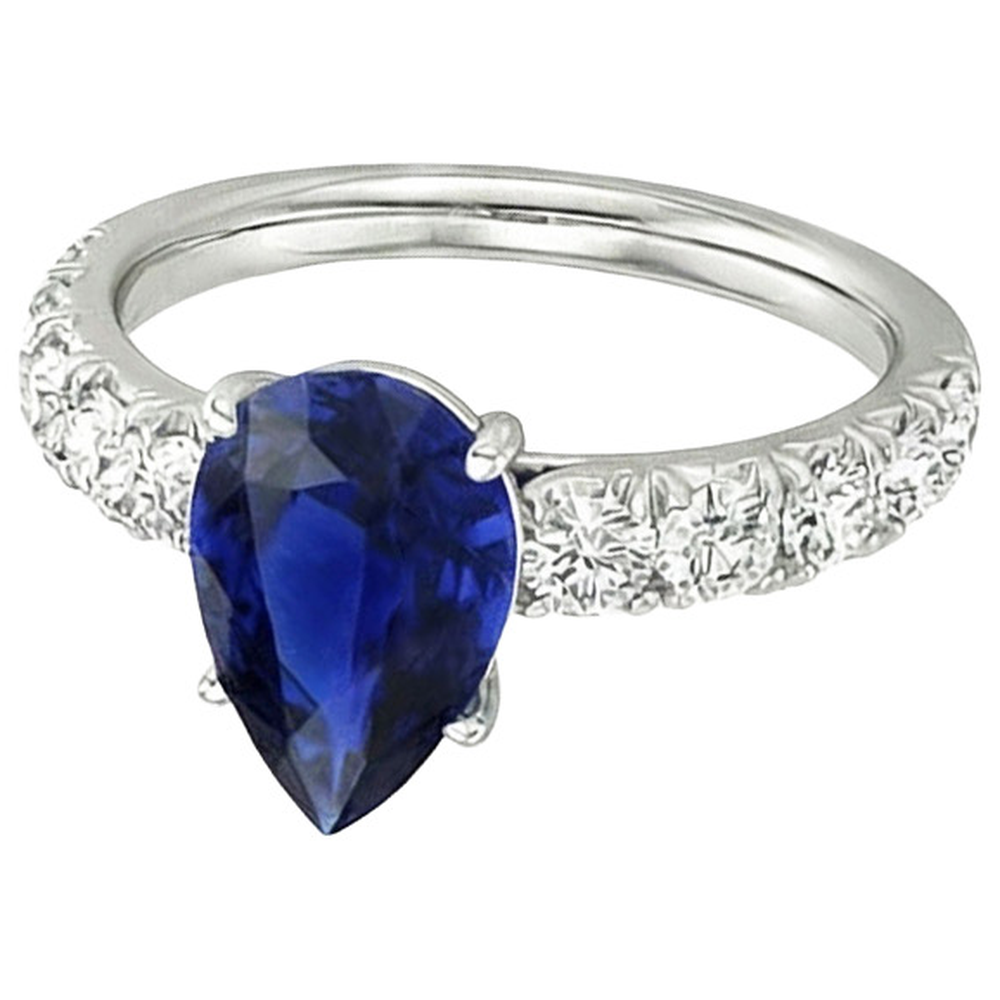 echter round diamant 4.50Karat ring Detailansicht