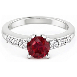 Echter Rubin Ring 1.50 Karat