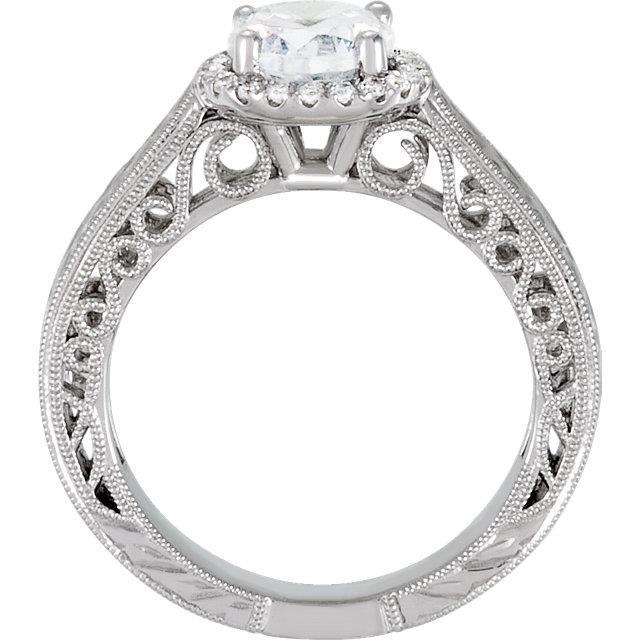 Runder Echt Diamant Vintage-Stil Halo Ring 1,66 Karat Mit Filigran Damenschmuck Neu