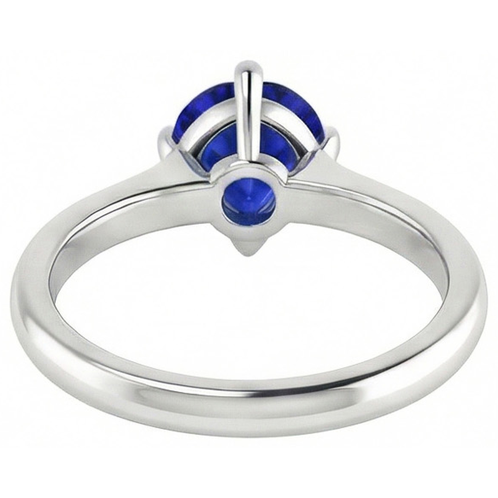echter oval diamant 1.50Karat ring Detailansicht