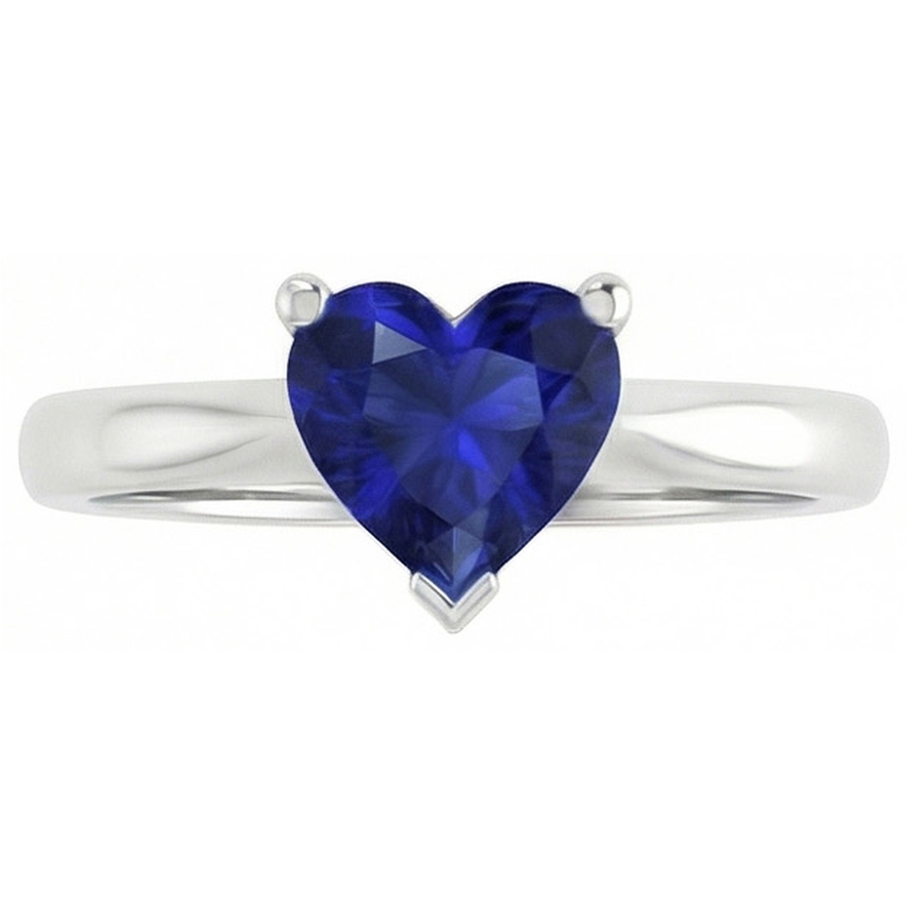 echter oval diamant 1.50Karat ring Profilansicht