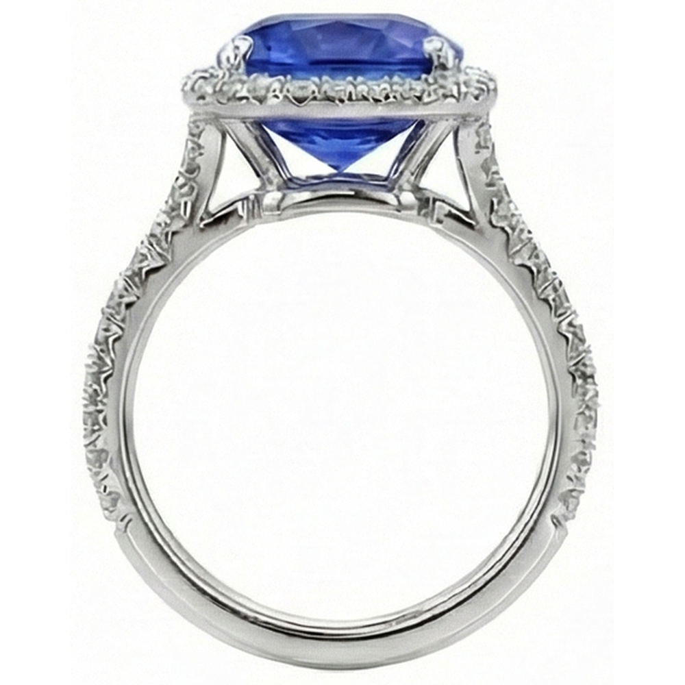 Saphir-Ring Für Frauen