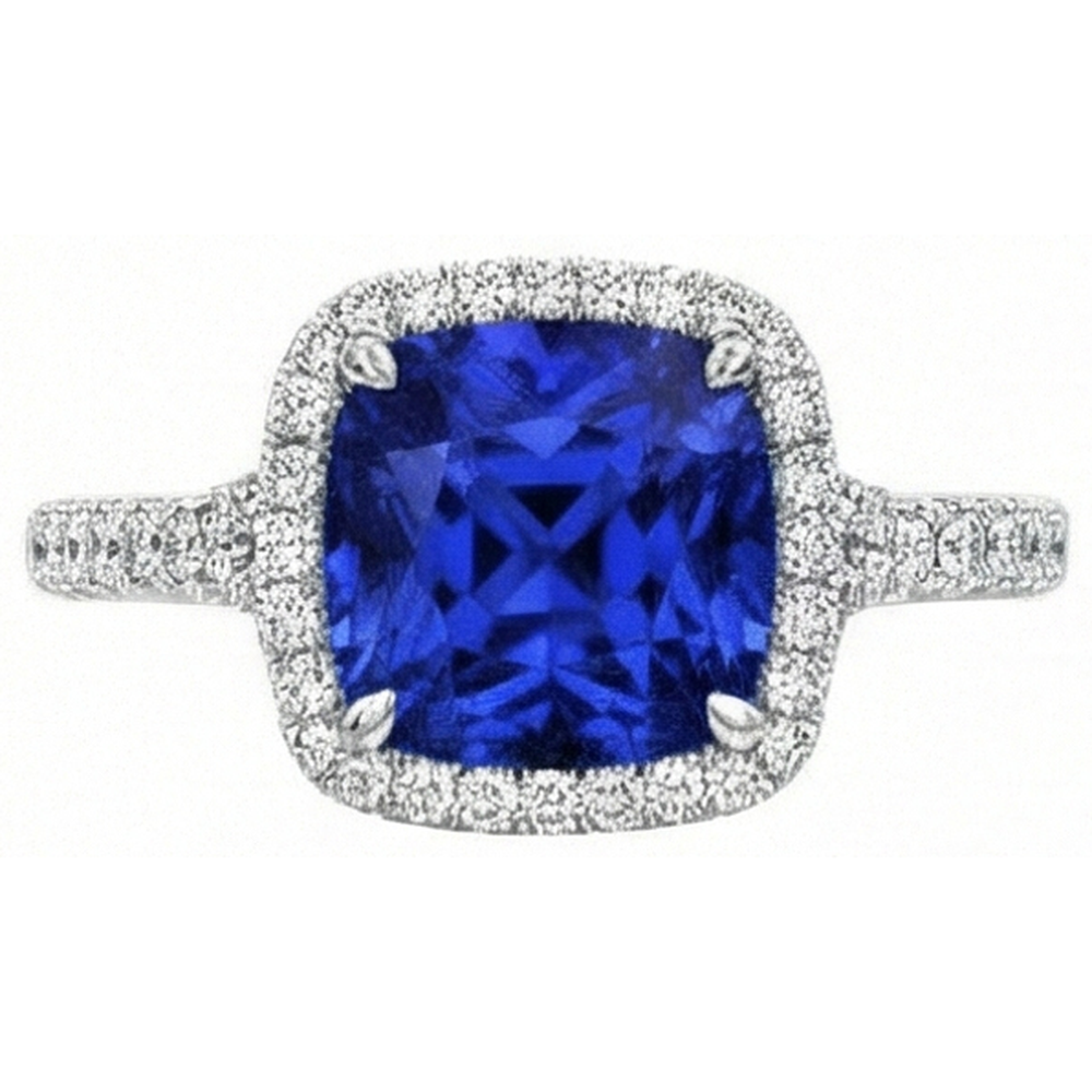 Saphir-Ring Für Frauen