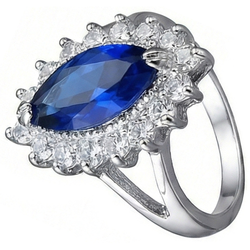 Saphir Teurer Ring