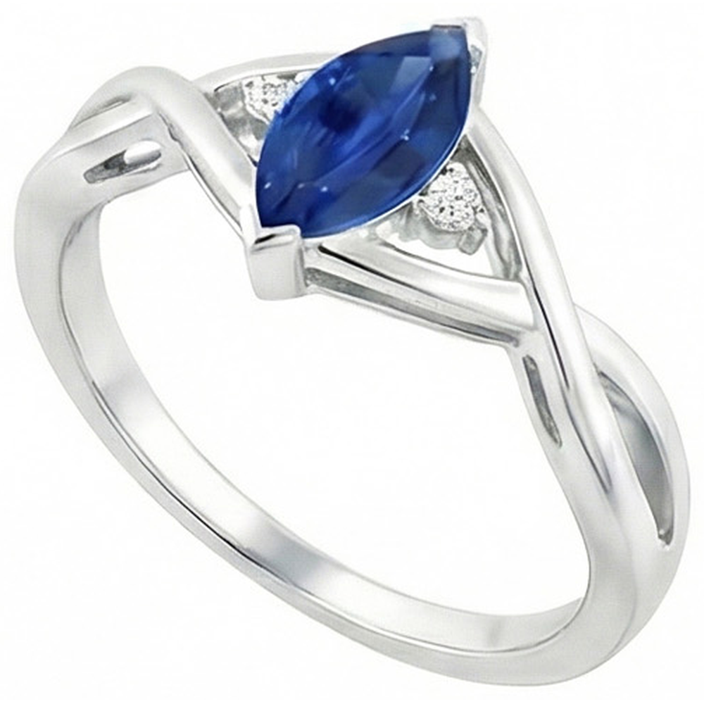echter marquise diamant 1.50Karat ring Detailansicht