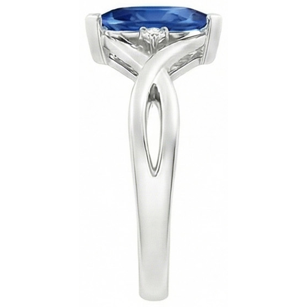 echter marquise diamant 1.50Karat ring Profilansicht