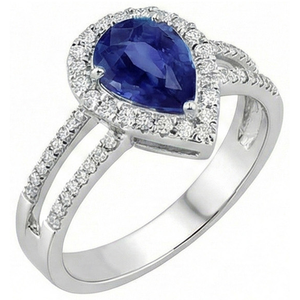 echter round diamant 2.75Karat ring Vorderansicht
