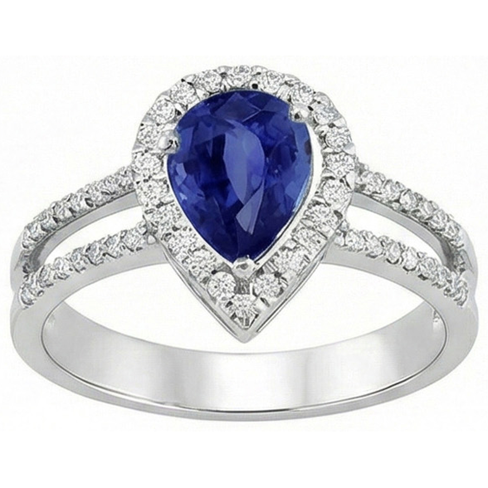 echter round diamant 2.75Karat ring Detailansicht