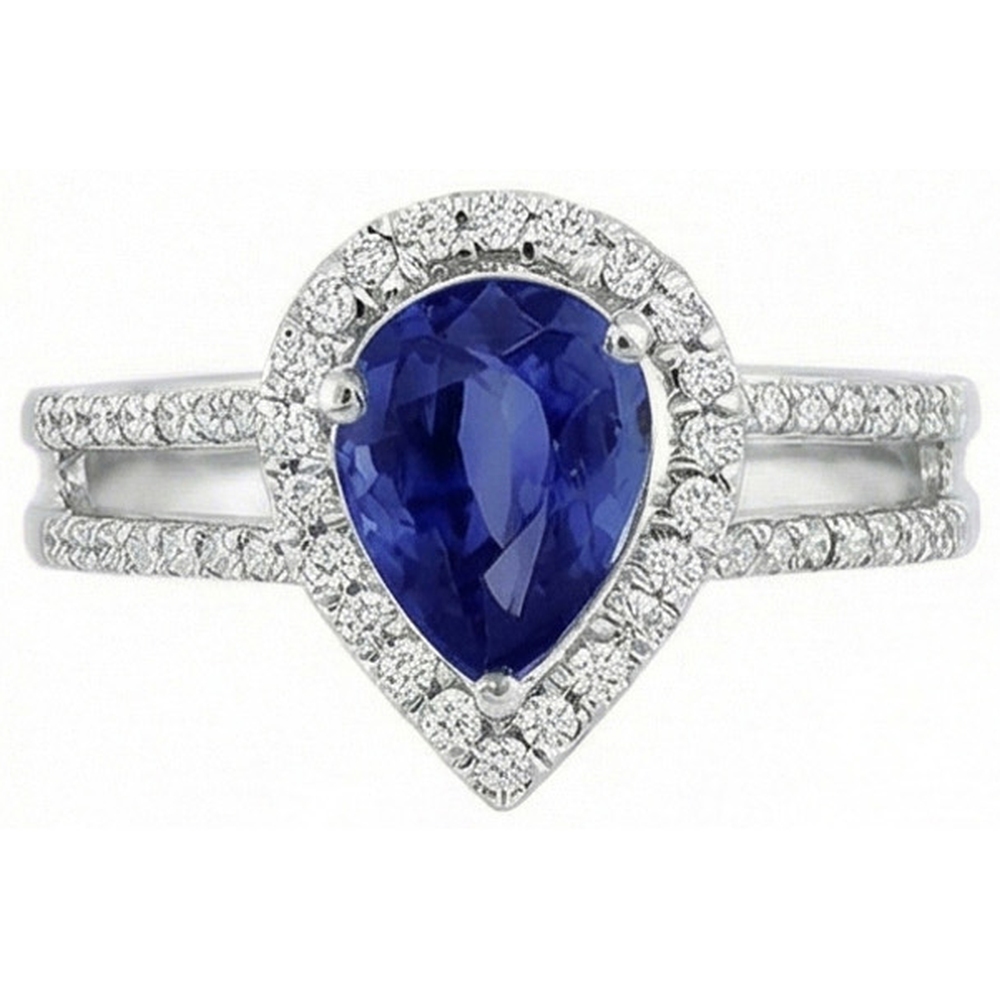 echter round diamant 2.75Karat ring Seitenansicht
