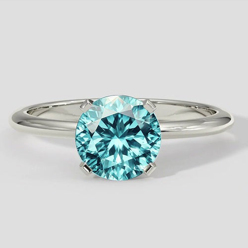 Seltener Paraiba-Turmalin-Solitärring