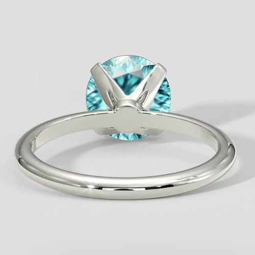 Seltener Paraiba-Turmalin-Solitärring
