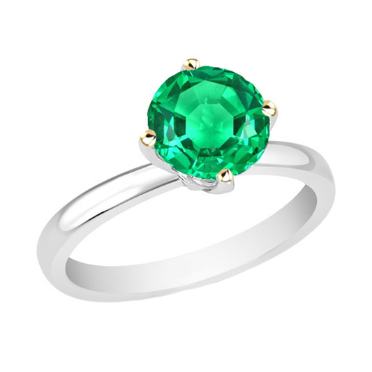 Kunstvoller Schmuckstein-Ring 3 Karat – Hauptansicht