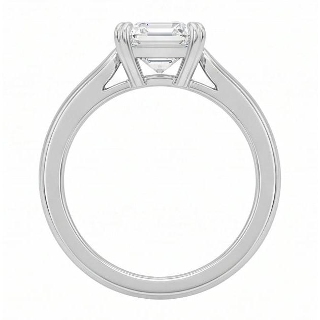 echter diamant 2.00Karat ring Profilansicht
