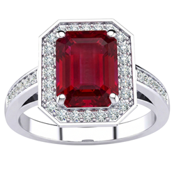 Echter Rubin Ring 11 Karat