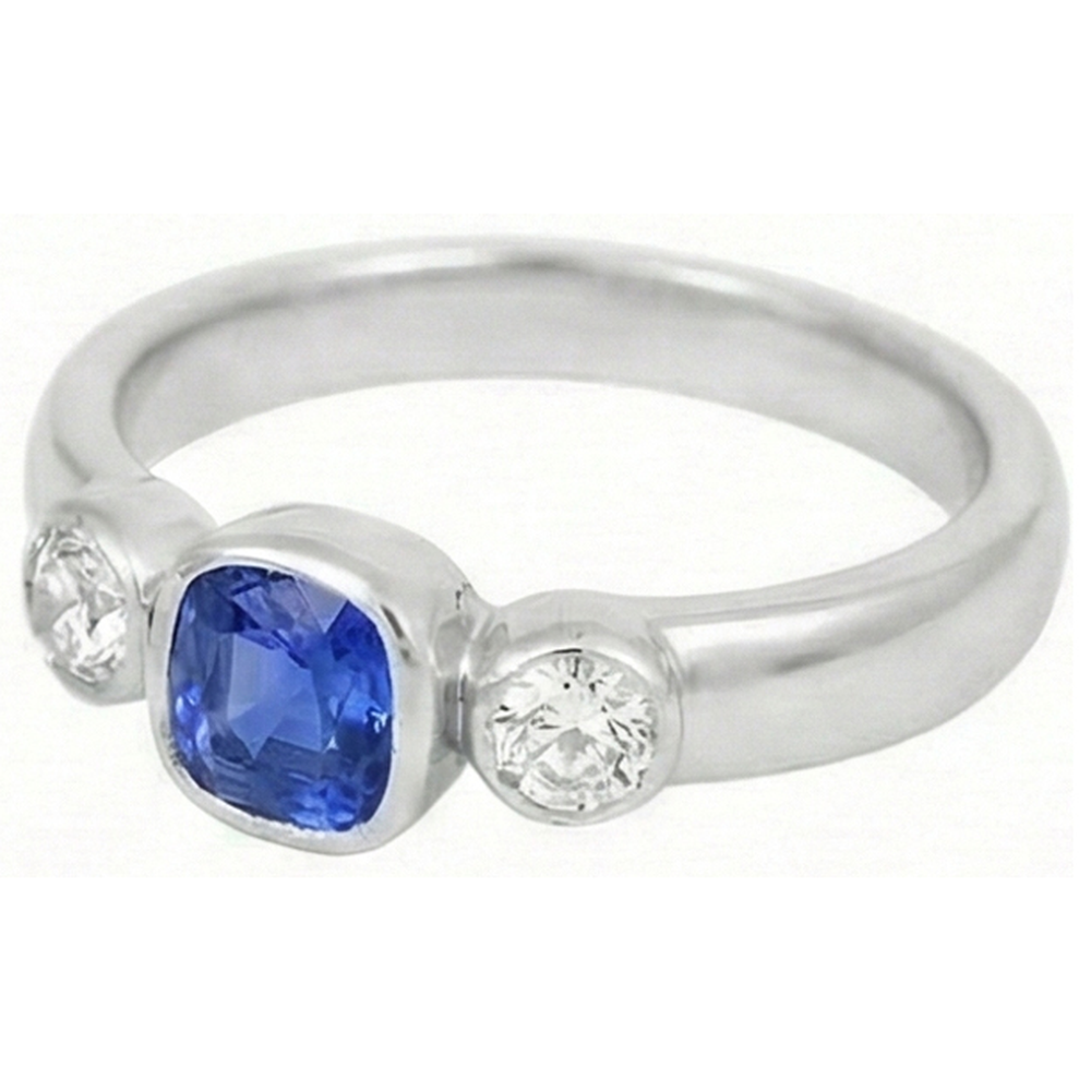 echter baguette diamant 1.50Karat ring Detailansicht