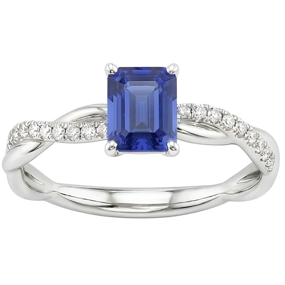 echter round diamant 2.50Karat ring Seitenansicht